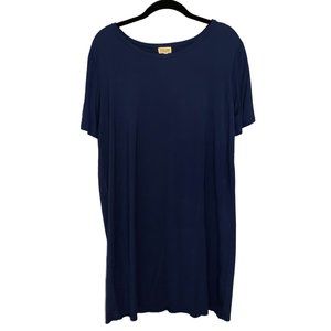 Piko 1988 Navy Blue Tunic Dress - M